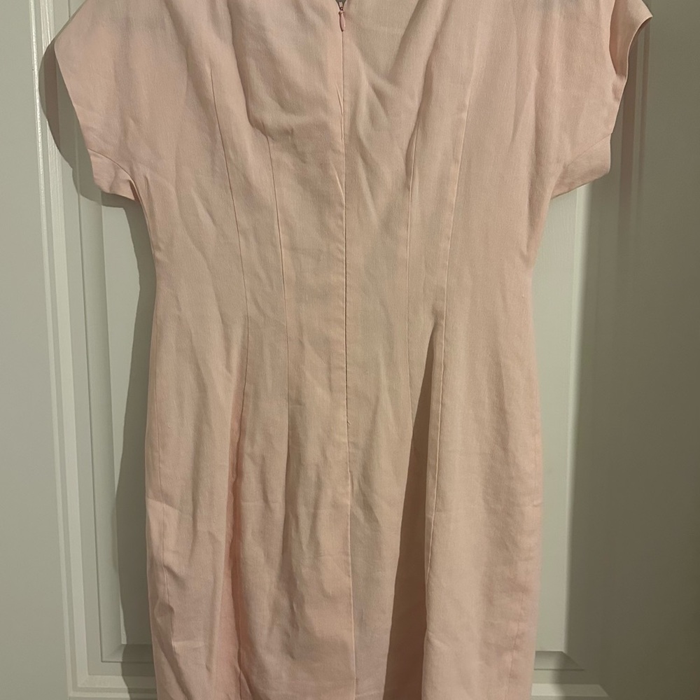 Elegant Pink Ruffle Top - Picture 2 of 2